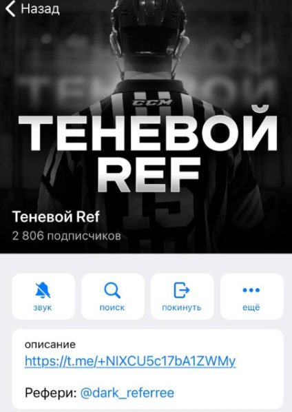 Теневой Ref Телеграмм