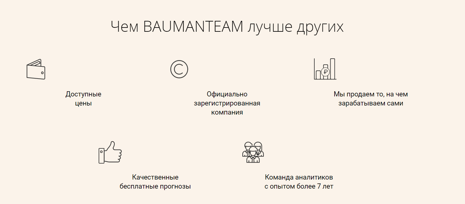 Кирилл Бауман тим якобы преимущества