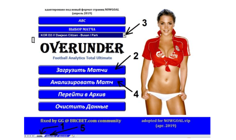 программа overunder