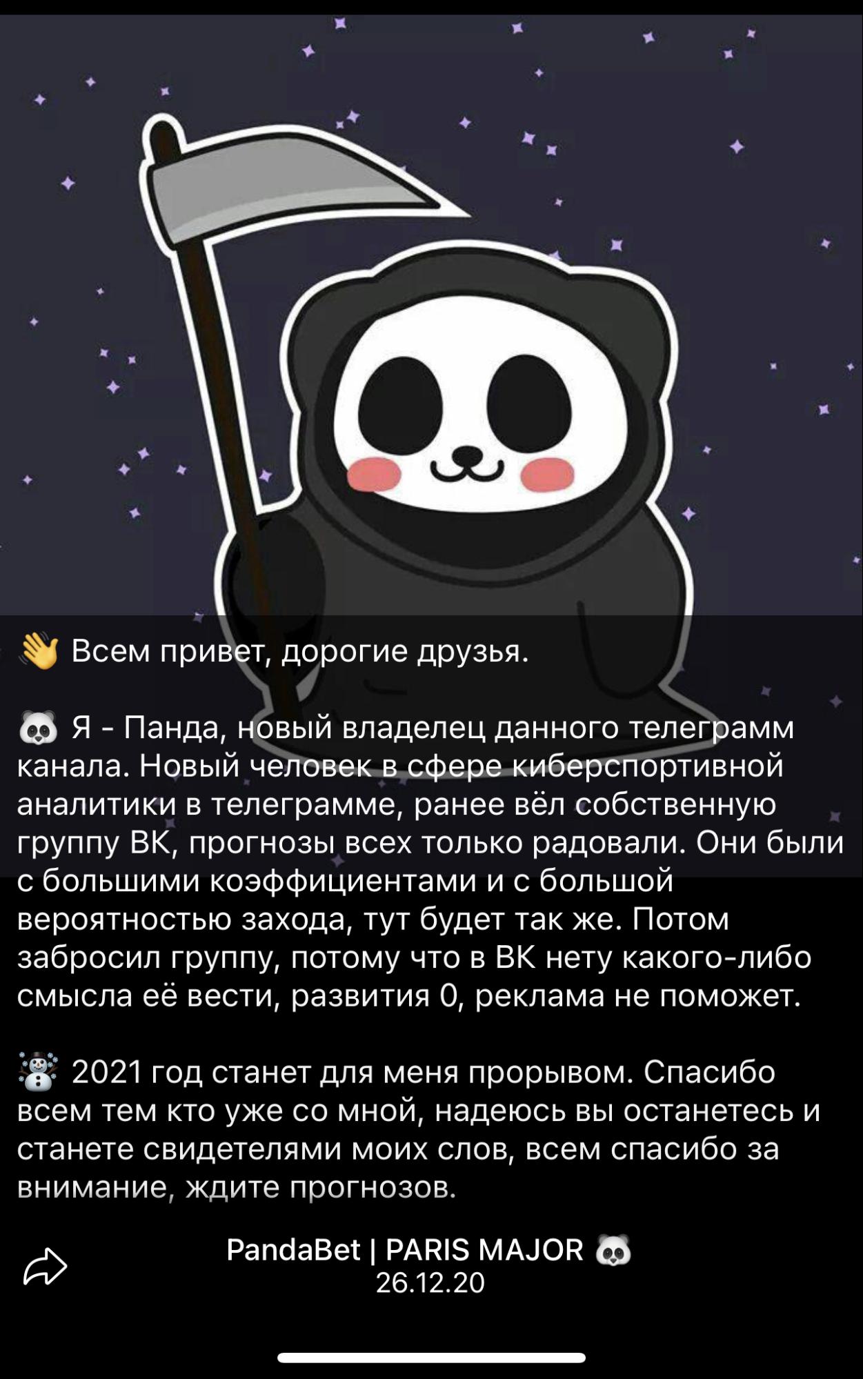 Автор проекта PANDA BET