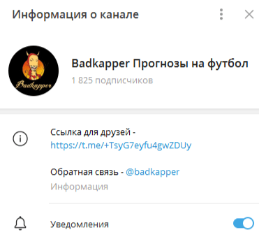 Badkapper Прогнозы на футбол