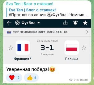 Eva Ten ставки на спорт