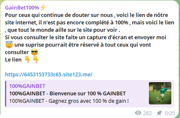 gainbet100%