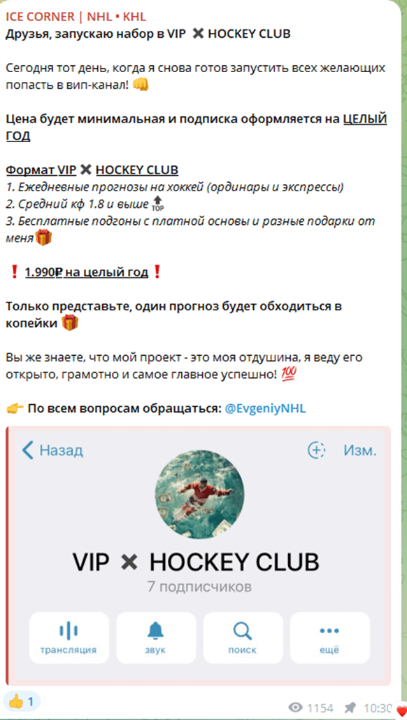 HOCKEY AGENT