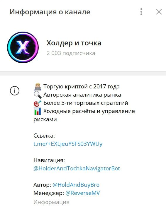 Холдер и Точка телеграмм