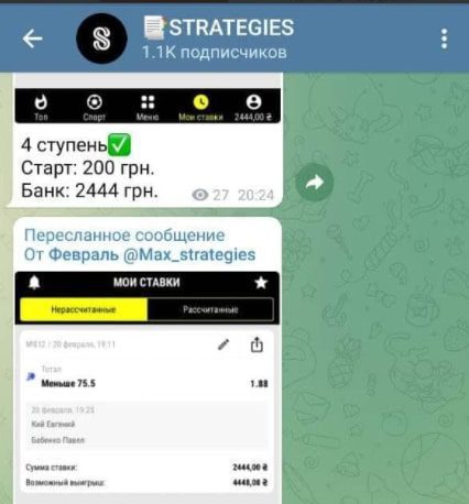 Каппер STRATEGIES - цены