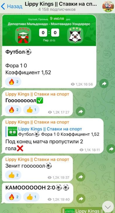 Статистика Lippy Kings