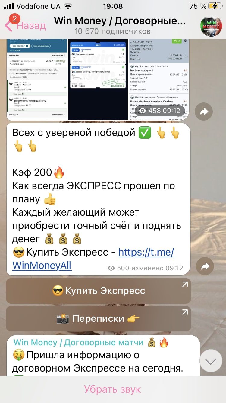 Как работает каппер Win Money 