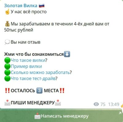 Проект Золотая Вилка