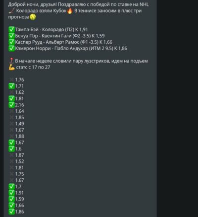 Прогнозы от Neon Betting