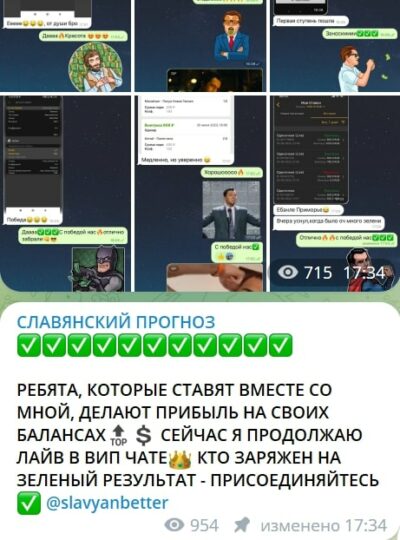 Славянский Прогноз отчет