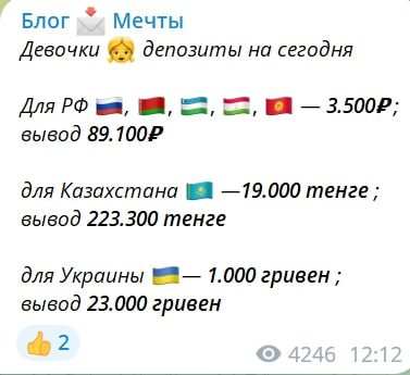 Телеграмм Блог Мечты