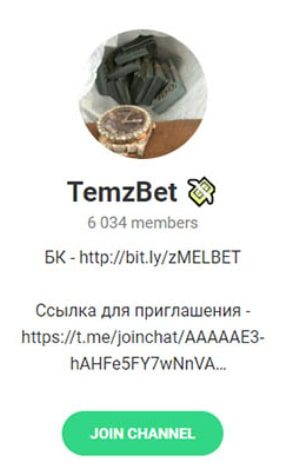 TEMZBET телеграм