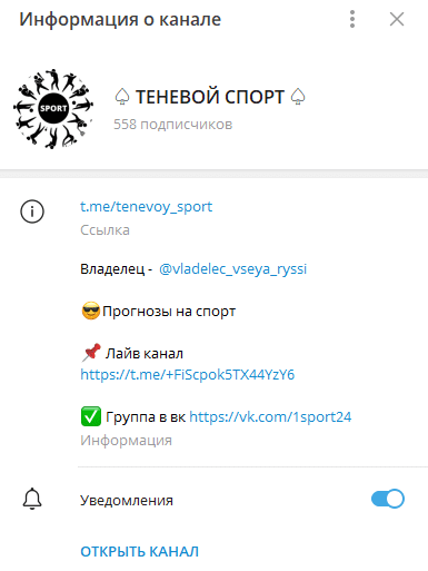 теневой спорт