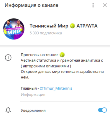 Теннисный Мир ATP WTA