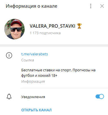 VALERA PRO STAVKI