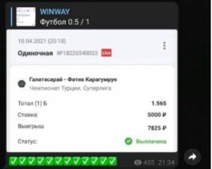 winway статистика