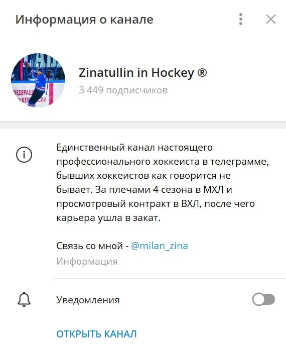 Zinatullin in hockey телеграмм